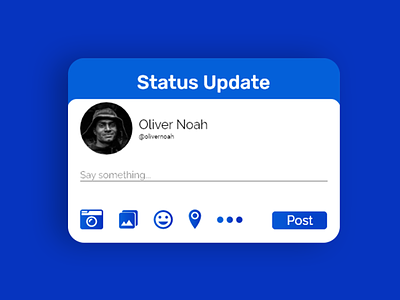 Daily UI 81 - Status Update 100 days ui challenge adobe xd apps branding daily ui dailyui81 design design app design ui minimal status update ui uiux ux webs website xd