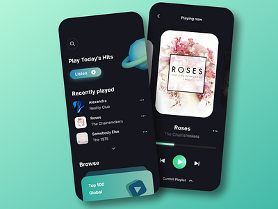 Music app exploration music music player player