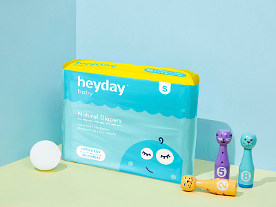 Heyday Baby Diaper - Packaging Design