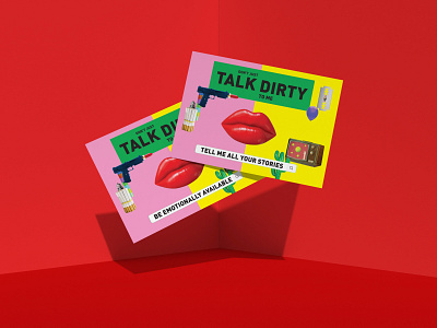 Talk (Dirty) To Me branding dating design graphic design illustration moderndating quirky typography
