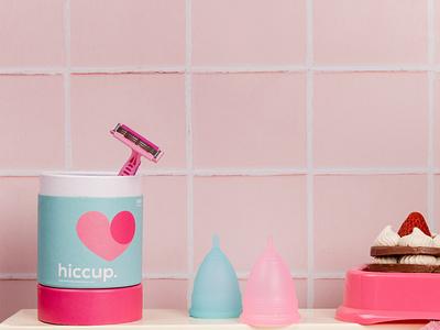 Hiccup: Menstrual Cups - Branding & Packaging