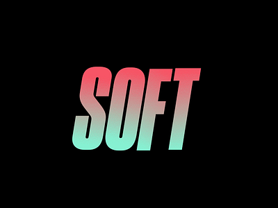 Soft bold bold type colours soft type type motion typography