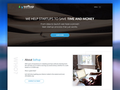 Softup - Agency Layout