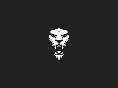 LionRoar WIP animal beast cat lion logo roar symbol teeth