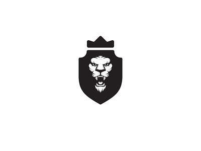 LionRoar Update animal beast cat crown fierce illustration lion logo roar shield