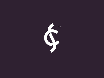 SC monogram brandmark initials interconnected logo monogram sc sexy symbol