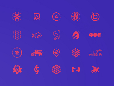 Logofolio vol.04 year/2016 behance branding graphic design logo logofolio marks portfolio symbols