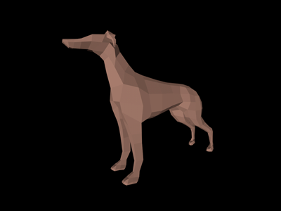 Low Poly Dog