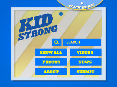 Kidstrong brand logo ui web