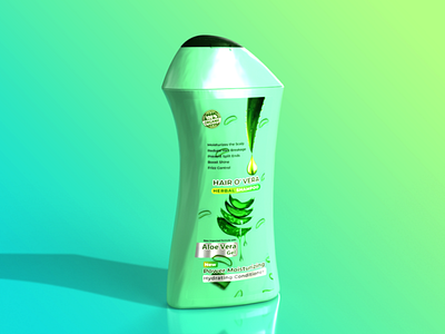 Aloe Vera Shampoo label design aloe vera label design bottle label design packaging design product design shampoo label design shampoo packaging design