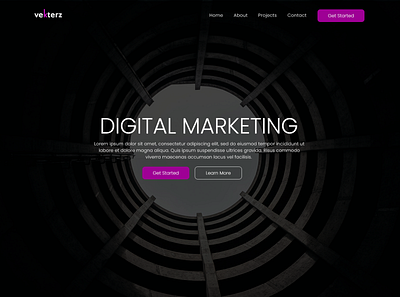 Digital Marketing Project adobe photoshop design digital marketing photoshop typography ui web design