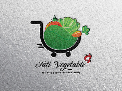 vegetable logo graphic design illustration logo vegetable vegetable illustration vegetable logo vegetable store vegetables