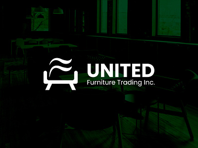 United Furniture Logo branding design flat icon illustration illustrator logo minimal ui vector
