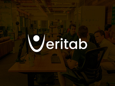Veritab Logo branding design flat icon illustration illustrator logo minimal ui vector