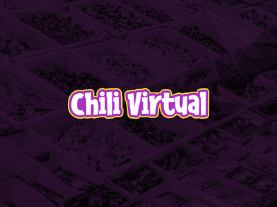 Chili Virtual Logo branding design flat icon illustration illustrator logo minimal ui vector