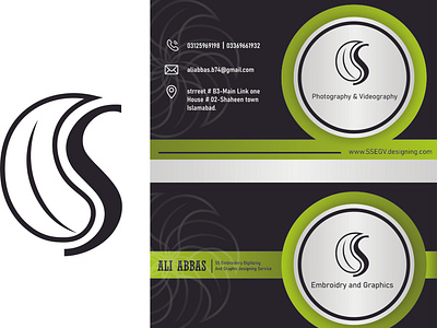 Business Card design By SS Graphics