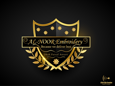 Embroidery Brand Logo Design by SS Graphics