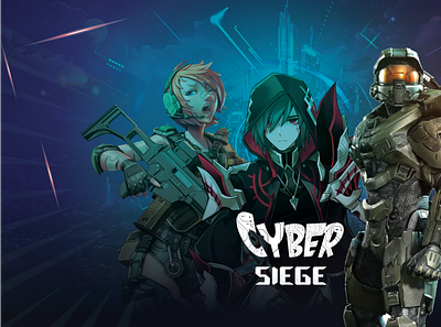 Cyber Siege video game{ Loading Screen }
