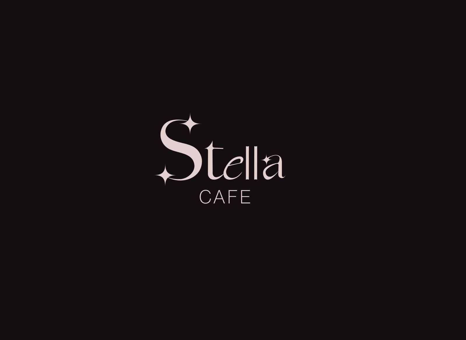 Stella Cafe - Logo Design By Mila On Dribbble