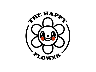 The Happy Flower - logo design