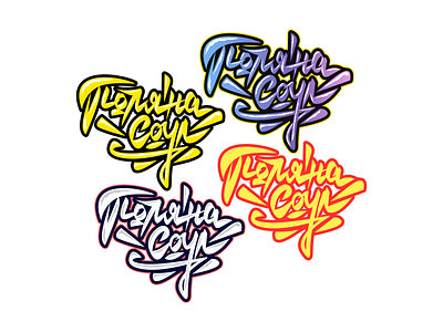 Lettering Logo for a “Поляна Соул” dance event branding design illustration letter logo lettering lettering art logo sticker design ui vector