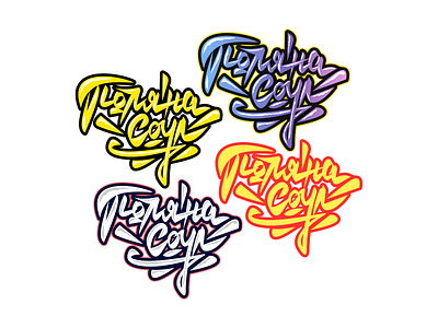 Lettering Logo for a “Поляна Соул” dance event