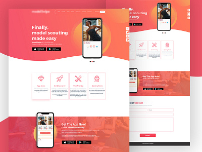 App Landing Page