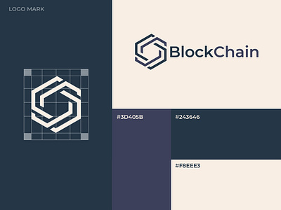 Block Chain logo Branding