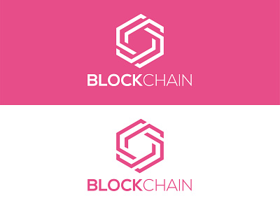 Block Chain Minimalist logo design
