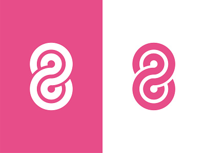 SS Minimal Alphabet Logo Design