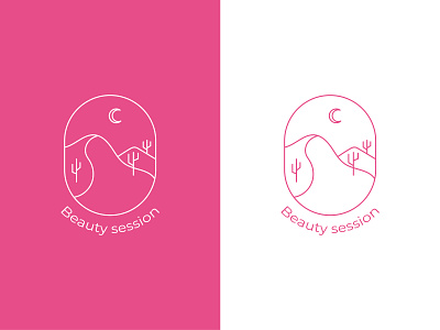 BEAUTY SESSION MINIMAL LOGO DESIGN