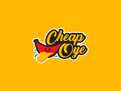 Cheap oye logo design for an ecommerce brand cheap ecommerce logo mascot sticker