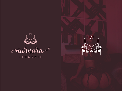Nurnora lingerie concept 3 bikini bra line logo women