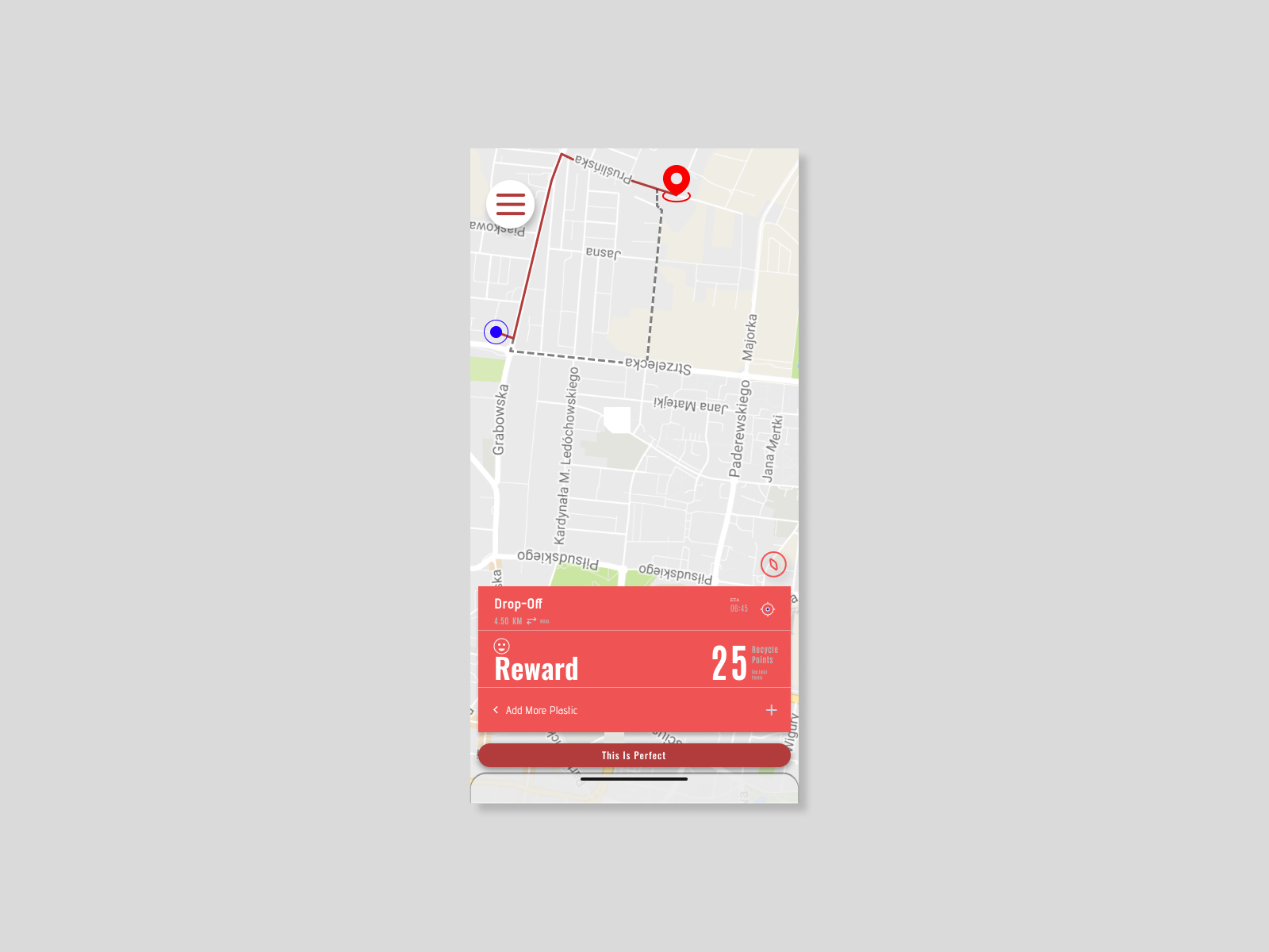 Daily UI Day020 Location Tracker by Oluwaseun Fatukasi on Dribbble