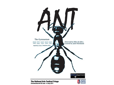 Poster Design - Ant art branding design graphic design illustration poster posterdesign theatre