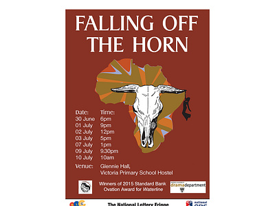 Poster Design - Falling Off the Horn