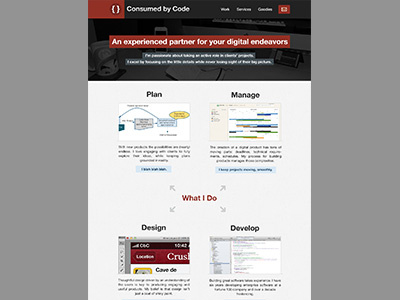About Page Draft portfolio webdesign