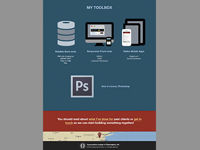 About - My Toolbox portfolio webdesign