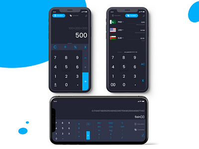 Calculator – Daily UI 004 branding calculator graphic design motion graphics