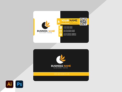 Business Card Design brand identity branding business card design graphic design vector