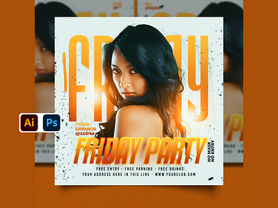 Party flayer design creative design flayer graphic design party party flayer design