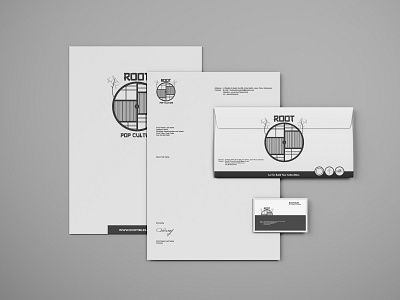 Roots Visual Personal Brand Stationery Design