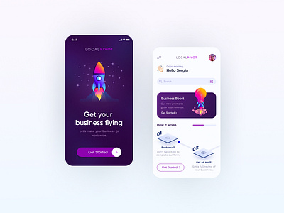 Business Mobile App Design