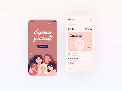 Helo - A mobile app for each woman