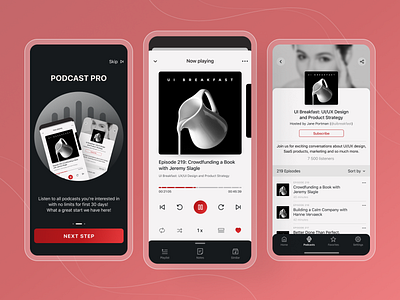 Podcast App Concept