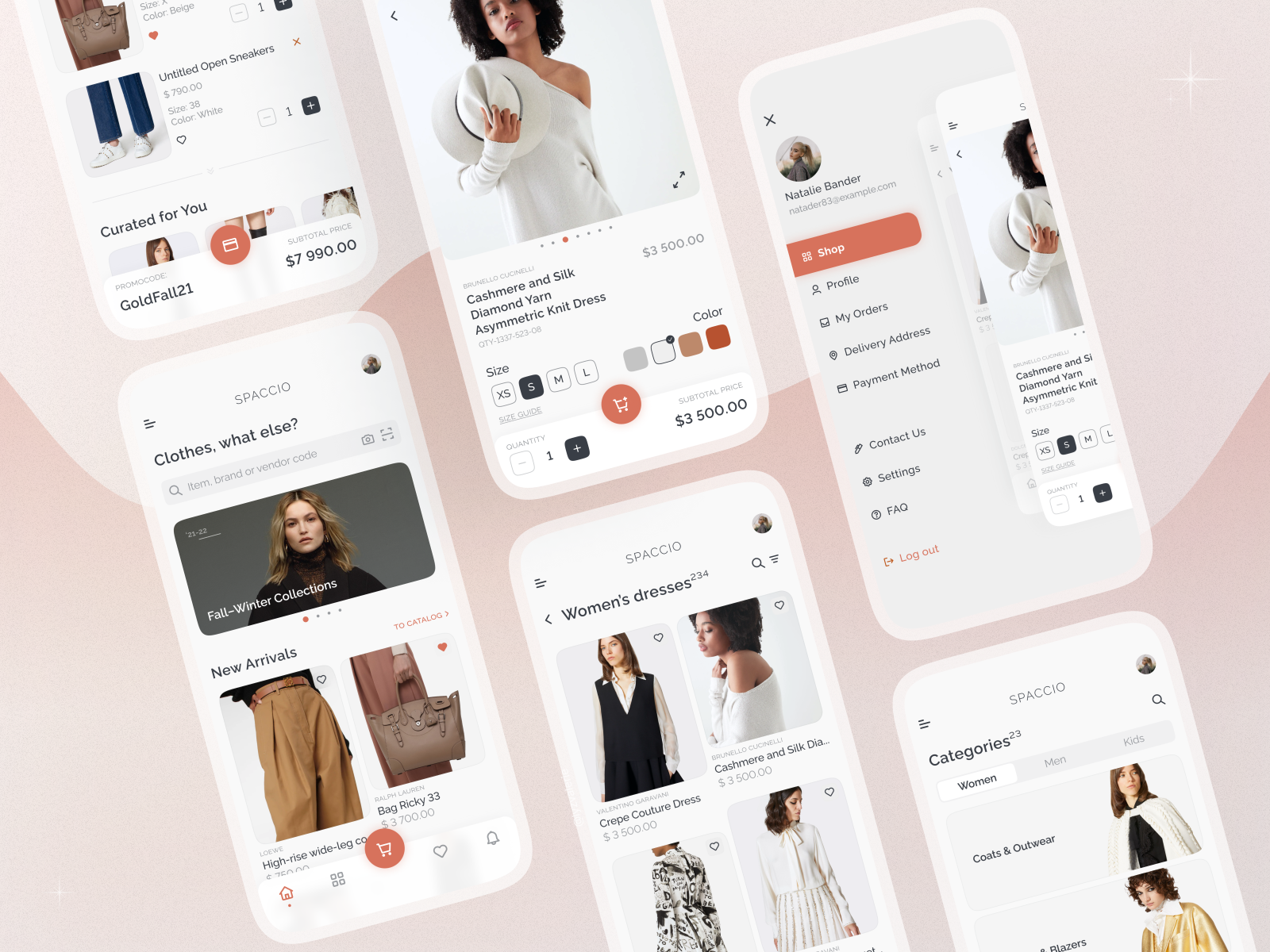 E-commerce App | iOS Concept by Valeria Lyzlova on Dribbble