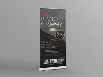 Photography Rollup Banner rollup rollup banner design rollupbanner