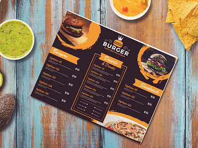Food menu design digital menu food menu graphic design menu board menu design print design restaurant menu signage