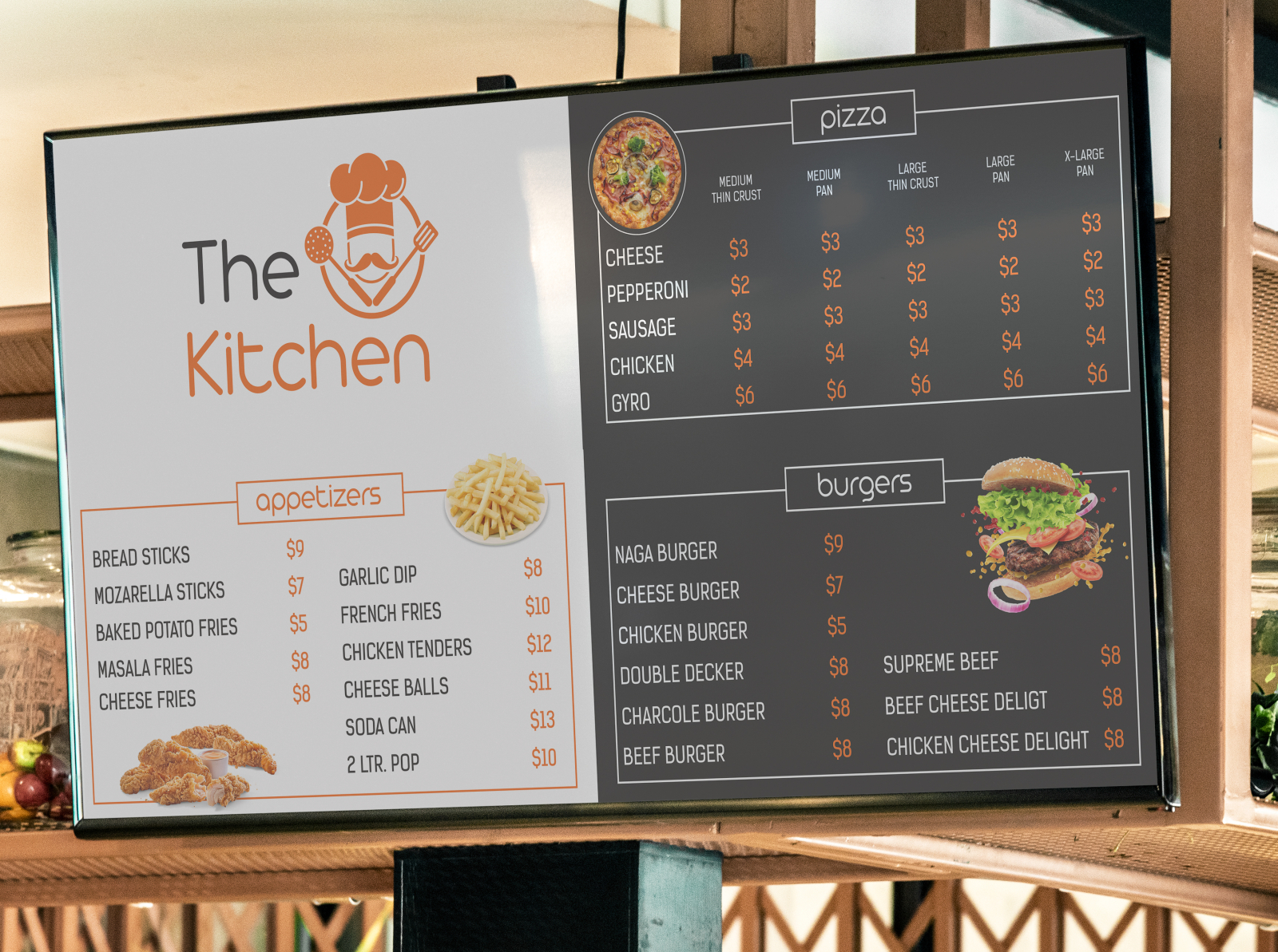 Digital Menu by Tafhim Ahmed on Dribbble