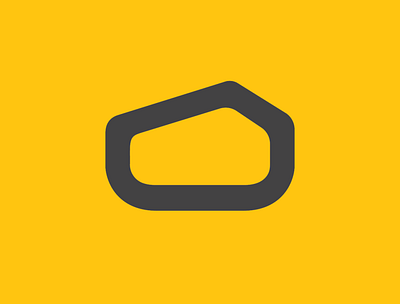 Novac Engenharia brand design dz9 engineering enterprises home house icon logo o yellow